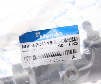 10 499 р. Цилиндр тормозной главный HYUNDAI HD35 (14-) MANDO MANDO mbh020414  с доставкой в г. Пермь. Увеличить фотографию 3