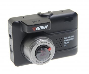 Видеорегистратор с радар-детектором GPS ARTWAY ARTWAY md-105