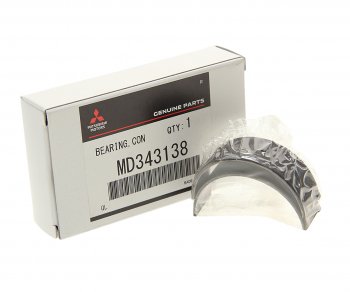 1 489 р. Вкладыши MITSUBISHI Colt шатунные комплект OE MITSUBISHI md343138  с доставкой в г. Пермь. Увеличить фотографию 1