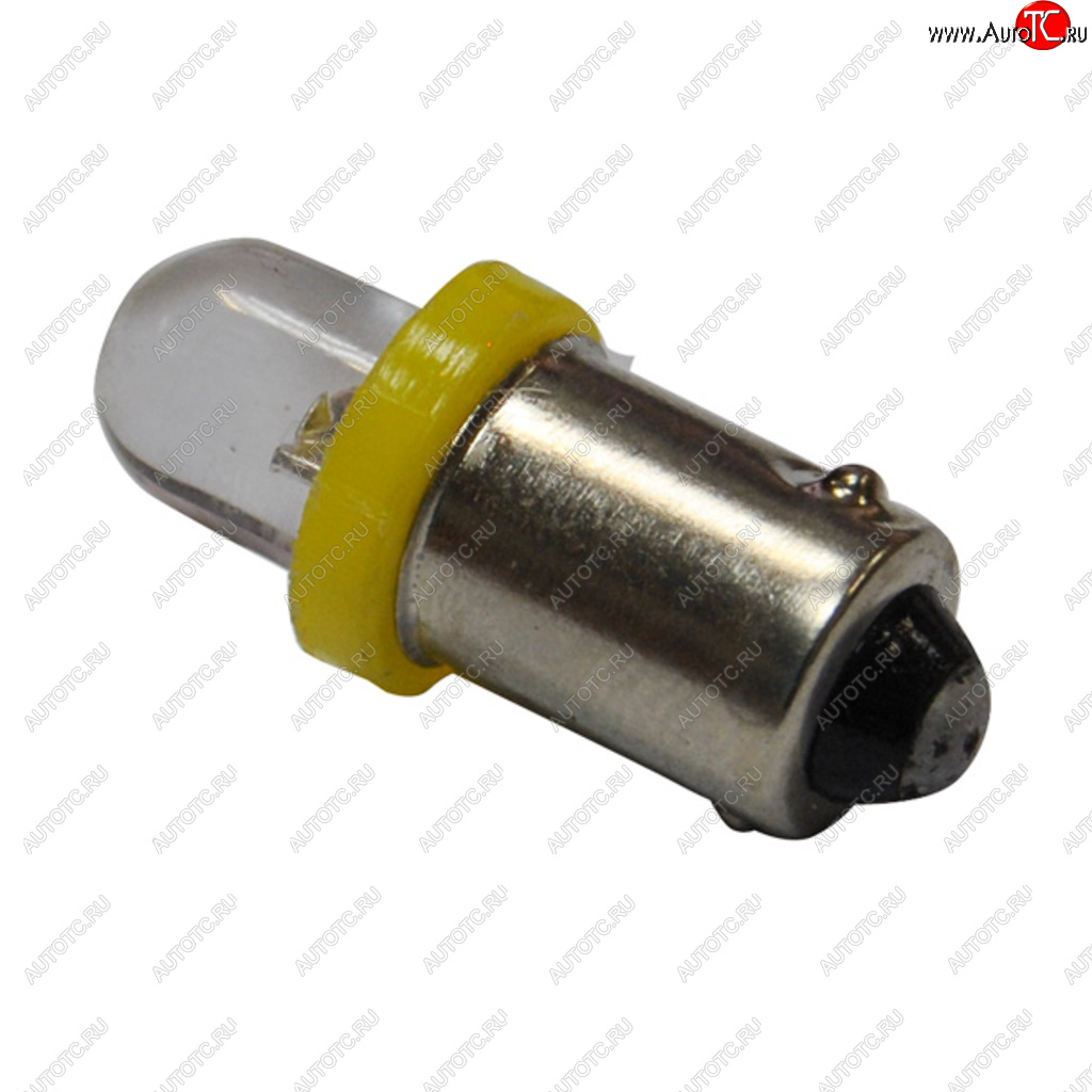 2 р. Лампа светодиодная 12V T4W BA9s Round Yellow MEGA ELECTRIC MEGA ELECTRIC me-0406y  с доставкой в г. Пермь