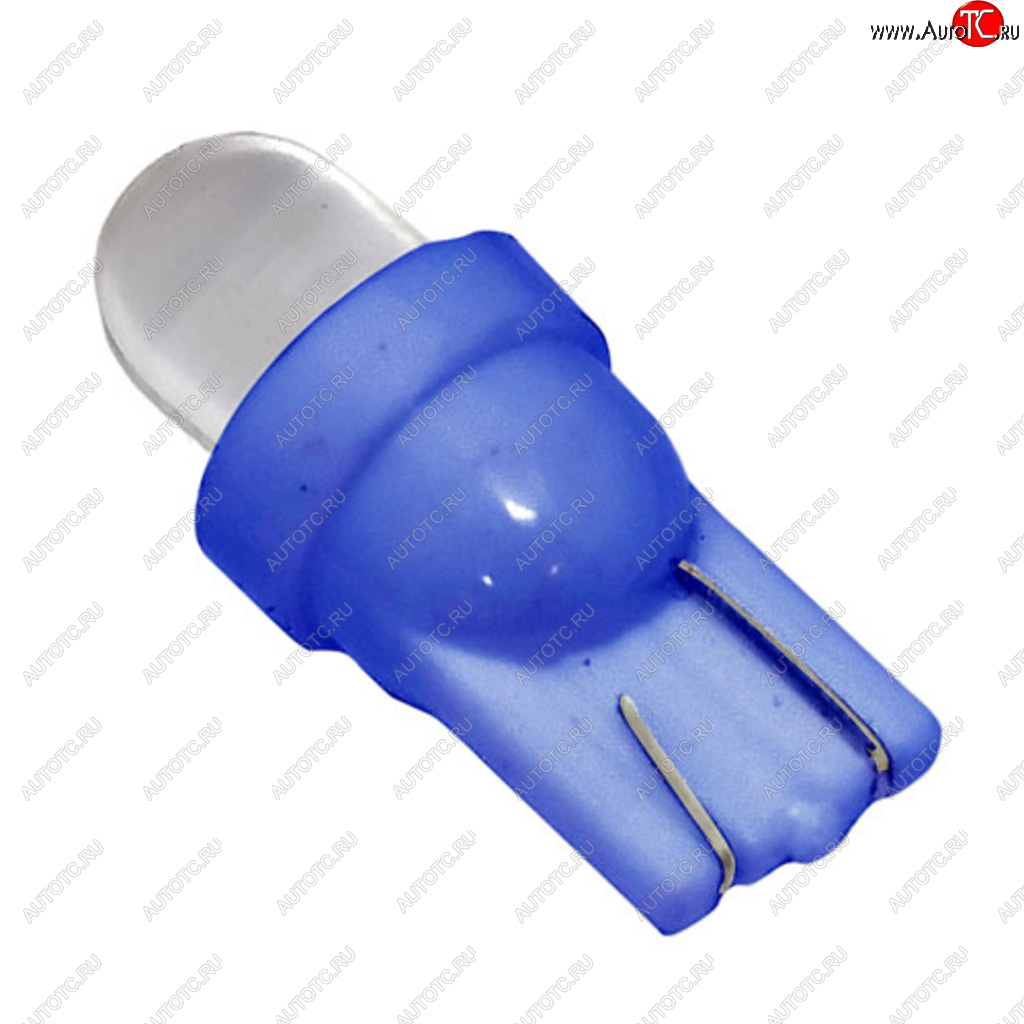 2 р. Лампа светодиодная 12V W5W T10W W2.1х9.5d бесцокольная Round Blue MEGA ELECTRIC MEGA ELECTRIC me-0407b  с доставкой в г. Пермь