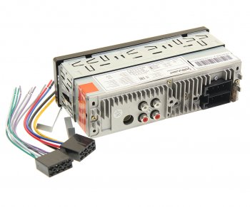 2 499 р. Магнитола автомобильная 1DIN 24V SWAT SWAT mex-1124ubw 24v  с доставкой в г. Пермь. Увеличить фотографию 3