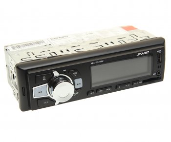 2 099 р. Магнитола автомобильная 1DIN 24V SWAT SWAT mex-1224ubw 24v  с доставкой в г. Пермь. Увеличить фотографию 1