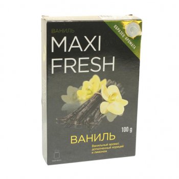 Ароматизатор под сиденье гелевый (ваниль) 100г NATURAL SCENT MAXI FRESH mf-113