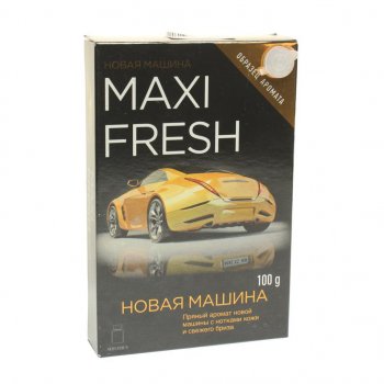 182 р. Ароматизатор под сиденье гелевый (новая машина) 100г NATURAL SCENT MAXI FRESH mf-115  с доставкой в г. Пермь. Увеличить фотографию 1