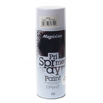 Грунт белый аэрозоль 400мл MAGICLINE MAGICLINE mg-930