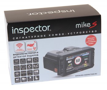 18 399 р. Видеорегистратор с радар-детектором GPS INSPECTOR INSPECTOR mike s  с доставкой в г. Пермь. Увеличить фотографию 3