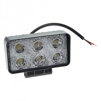 Фара рабочего света 110х60мм 09-18W (рассеянный свет) MISTAR MISTAR mis-0918w flood