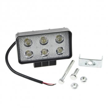 689 р. Фара рабочего света 110х60мм 09-18W (сфокусированный свет) MISTAR MISTAR mis-0918w spot  с доставкой в г. Пермь. Увеличить фотографию 2