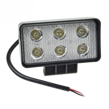 Фара рабочего света 110х60мм 09-18W (сфокусированный свет) MISTAR MISTAR mis-0918w spot