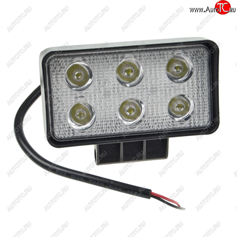 689 р. Фара рабочего света 110х60мм 09-18W (сфокусированный свет) MISTAR MISTAR mis-0918w spot  с доставкой в г. Пермь