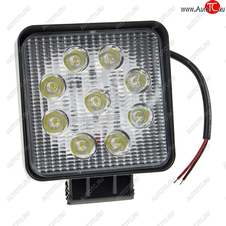 699 р. Фара рабочего света 115мм 27W (рассеянный свет) квадратная MISTAR MISTAR mis-27w flood(sq)  с доставкой в г. Пермь