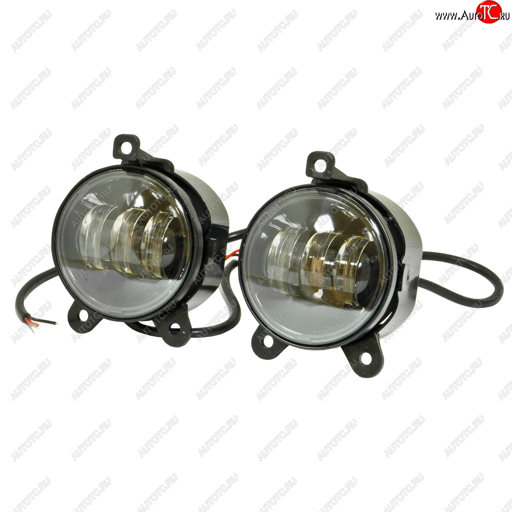 2 559 р. Фара противотуманная ЛАДА Priora светодиодная 12V White (к-т 2шт.) MISTAR MISTAR mis-rh070  с доставкой в г. Пермь