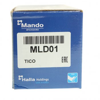 1 339 р. Колодки тормозные DAEWOO Matiz (98-) CHEVROLET Spark (05-) задние барабанные (4шт.) MANDO MANDO mld01  с доставкой в г. Пермь. Увеличить фотографию 4