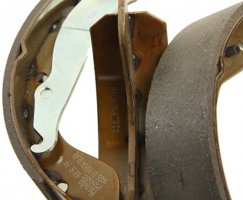1 369 р. Колодки тормозные задние барабанные (4шт.) MANDO Daewoo Lanos T100 дорестайлинг, седан (1997-2002)  с доставкой в г. Пермь. Увеличить фотографию 2