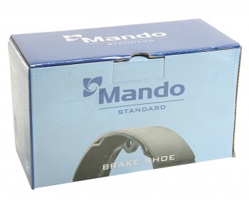 1 369 р. Колодки тормозные задние барабанные (4шт.) MANDO Daewoo Lanos T100 дорестайлинг, седан (1997-2002)  с доставкой в г. Пермь. Увеличить фотографию 3