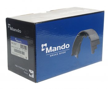 1 399 р. Колодки тормозные CHEVROLET Aveo (03-) задние барабанные (4шт.) MANDO MANDO mld07  с доставкой в г. Пермь. Увеличить фотографию 3