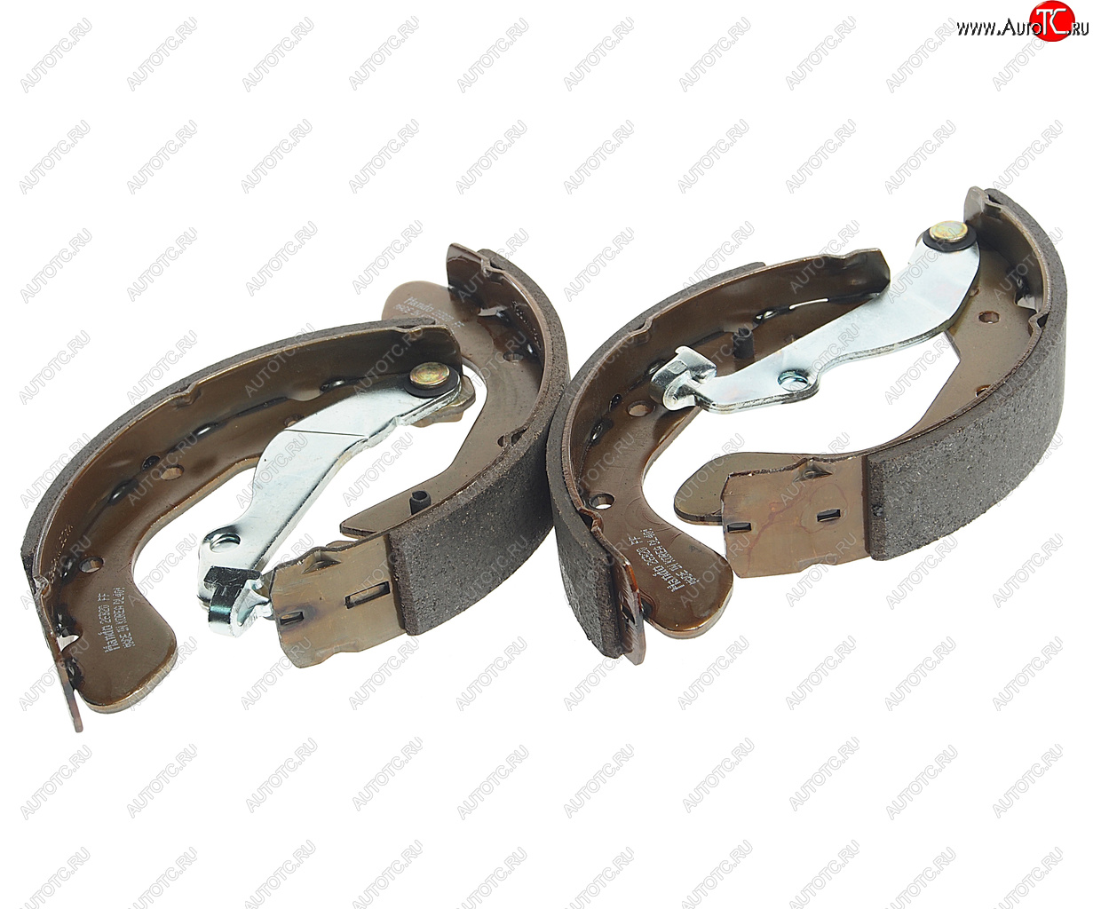 1 399 р. Колодки тормозные CHEVROLET Aveo (03-) задние барабанные (4шт.) MANDO MANDO mld07  с доставкой в г. Пермь