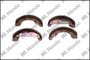 2 199 р. Колодки тормозные CHEVROLET Rezzo задние барабанные (4шт.) MANDO MANDO mld08  с доставкой в г. Пермь. Увеличить фотографию 1