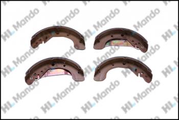 2 199 р. Колодки тормозные CHEVROLET Rezzo задние барабанные (4шт.) MANDO MANDO mld08  с доставкой в г. Пермь. Увеличить фотографию 2