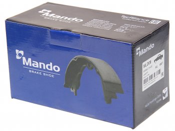 1 279 р. Колодки тормозные DAEWOO Nexia,Espero,Lanos,Nubira (88-) задние барабанные (4шт.) MANDO MANDO mld09 MANDO mld09  с доставкой в г. Пермь. Увеличить фотографию 2