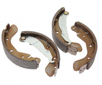 1 279 р. Колодки тормозные DAEWOO Nexia,Espero,Lanos,Nubira (88-) задние барабанные (4шт.) MANDO MANDO mld09 MANDO mld09  с доставкой в г. Пермь. Увеличить фотографию 1