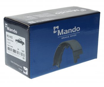 1 069 р. Колодки тормозные HYUNDAI Accent (95-) задние барабанные (4шт.) MANDO MANDO mlh02  с доставкой в г. Пермь. Увеличить фотографию 3