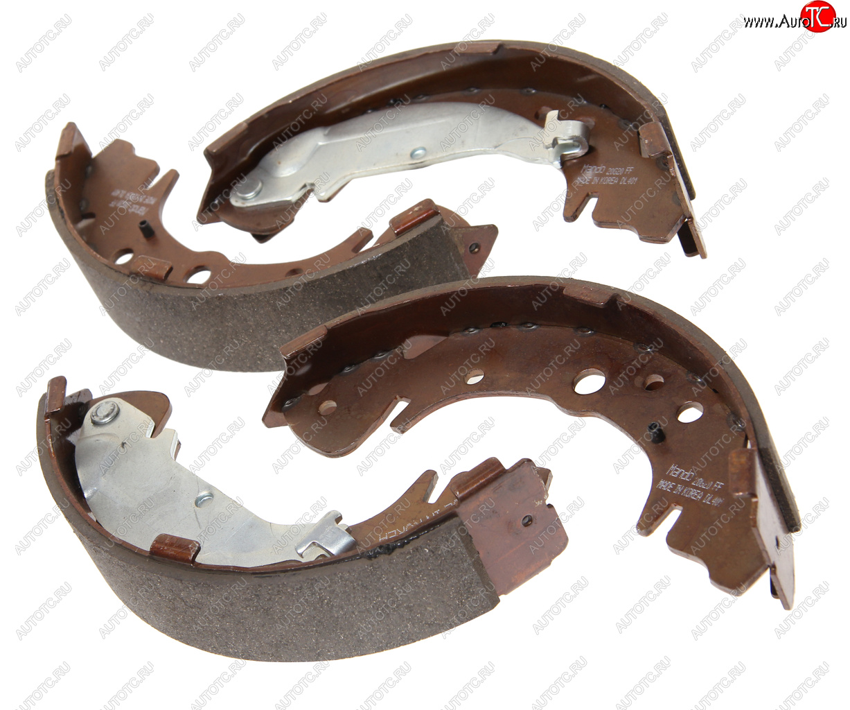 1 499 р. Колодки тормозные HYUNDAI Santa Fe (00-) задние барабанные (4шт.) MANDO MANDO mlh22  с доставкой в г. Пермь