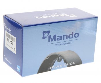 2 179 р. Колодки тормозные HYUNDAI Santa Fe (05-) задние барабанные (4шт.) MANDO MANDO mlh26 MANDO mlh26  с доставкой в г. Пермь. Увеличить фотографию 3