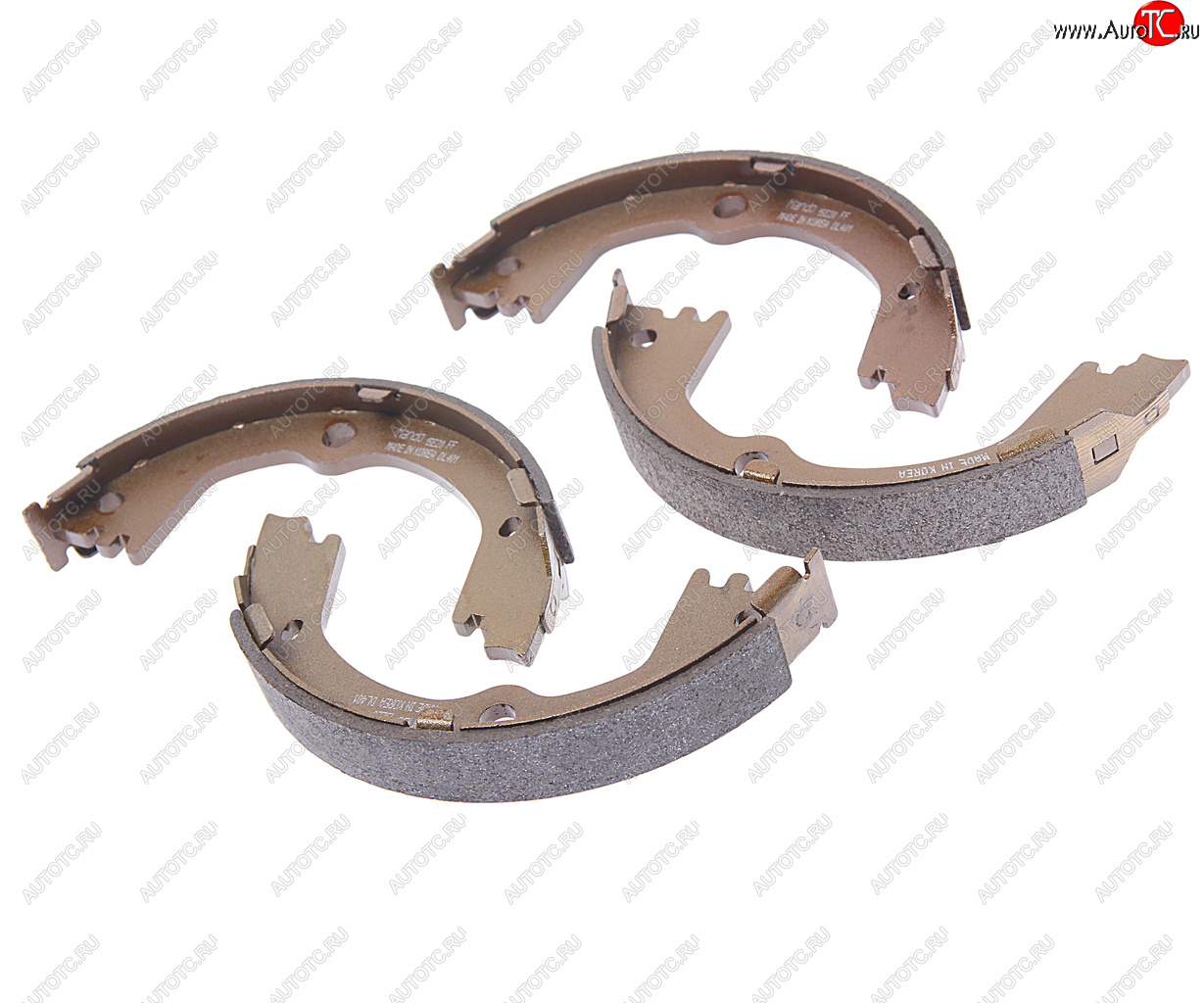 4 399 р. Колодки тормозные HYUNDAI Santa Fe (12-) KIA Sorento (12-) стояночного тормоза (4шт.) MANDO MANDO mlh30  с доставкой в г. Пермь