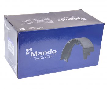 849 р. Колодки тормозные задние барабанные (4шт.) MANDO KIA K2500 (2005-2011)  с доставкой в г. Пермь. Увеличить фотографию 3