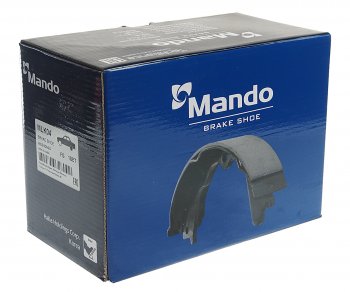 1 369 р. Колодки тормозные задние барабанные (4шт.) MANDO KIA K2500 (2005-2011)  с доставкой в г. Пермь. Увеличить фотографию 3