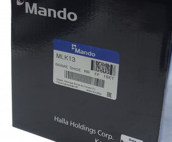 2 179 р. Колодки тормозные KIA Sportage (-03) задние барабанные (4шт.) MANDO MANDO mlk13  с доставкой в г. Пермь. Увеличить фотографию 3