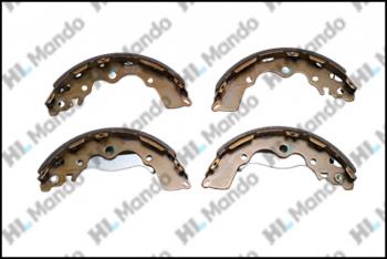 3 499 р. Колодки тормозные KIA Picanto (17-) задние барабанные (4шт.) MANDO MANDO mlk23  с доставкой в г. Пермь. Увеличить фотографию 1