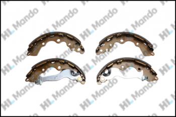 3 499 р. Колодки тормозные KIA Picanto (17-) задние барабанные (4шт.) MANDO MANDO mlk23  с доставкой в г. Пермь. Увеличить фотографию 2