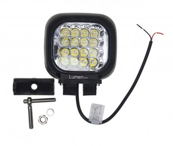4 649 р. Фара рабочего света 140x125x86мм 48Вт (16 светодиодов) IP68 Pro Spot LUMEN LUMEN mlp-prc48ws2401s  с доставкой в г. Пермь. Увеличить фотографию 2