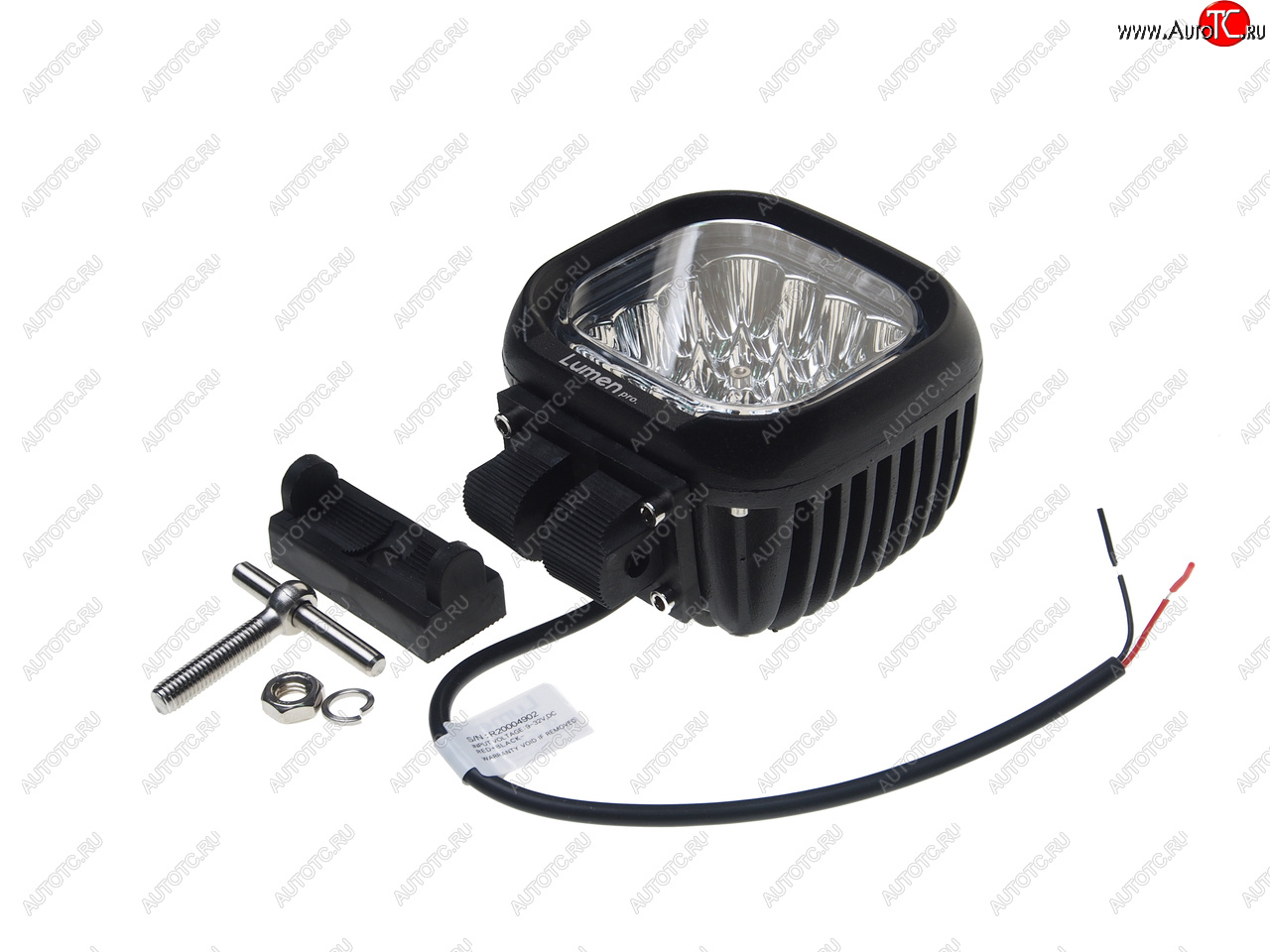 4 649 р. Фара рабочего света 140x125x86мм 48Вт (16 светодиодов) IP68 Pro Spot LUMEN LUMEN mlp-prc48ws2401s  с доставкой в г. Пермь