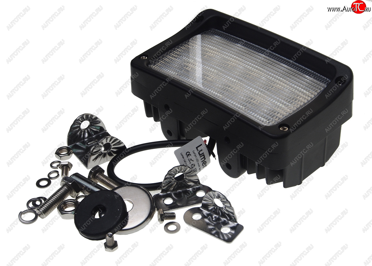 3 889 р. Фара рабочего света 156x65x95мм 45Вт (15 светодиодов) IP68 Pro Flood LUMEN LUMEN mlp-pre45wl3144f  с доставкой в г. Пермь