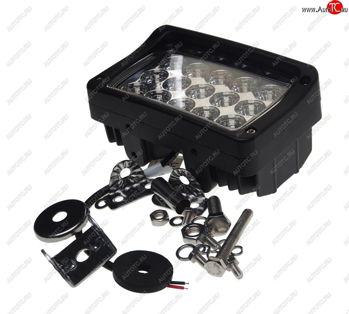 3 889 р. Фара рабочего света 156x65x95мм 45Вт (15 светодиодов) IP68 Pro Spot LUMEN LUMEN mlp-pre45wl3147s  с доставкой в г. Пермь