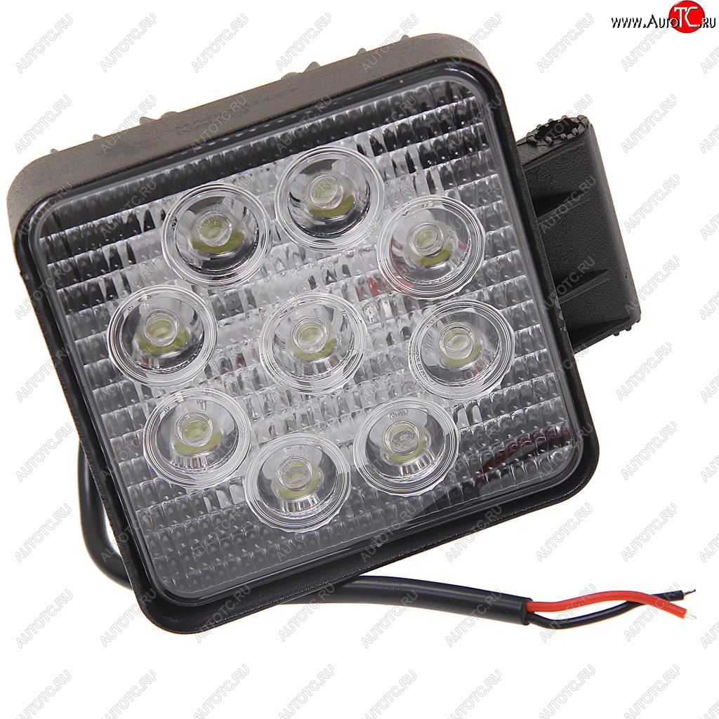 1 369 р. Фара рабочего света 125x110x50мм 27Вт (9 светодиодов) IP68 Standart Flood LUMEN LUMEN mlp-ste27ws1262f  с доставкой в г. Пермь
