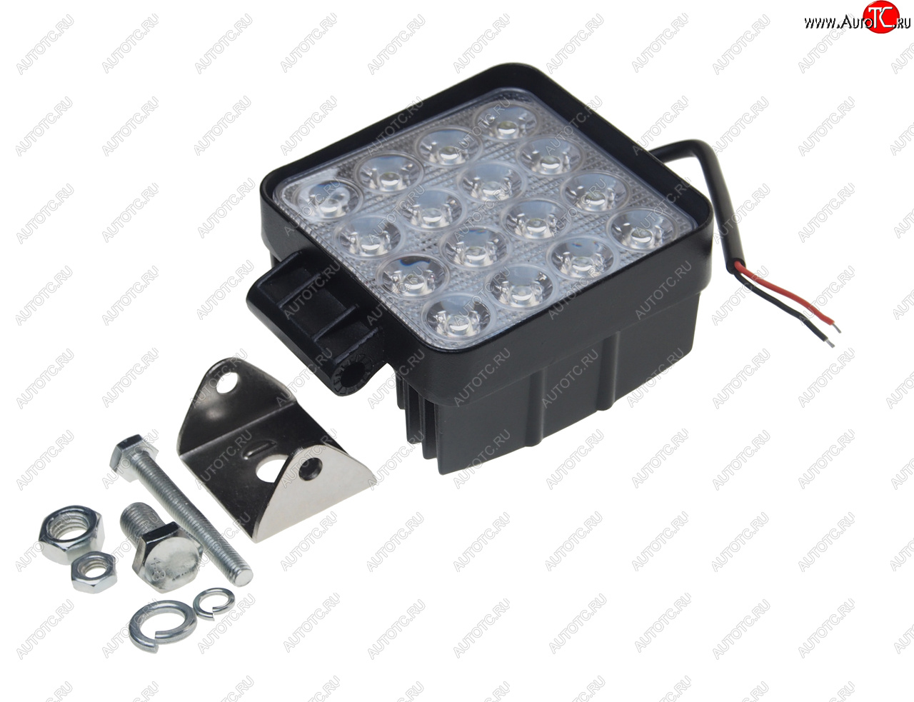 1 739 р. Фара рабочего света 127x110x68мм 48Вт (16 светодиодов) IP68 Standart Flood LUMEN LUMEN mlp-ste48ws1258f  с доставкой в г. Пермь