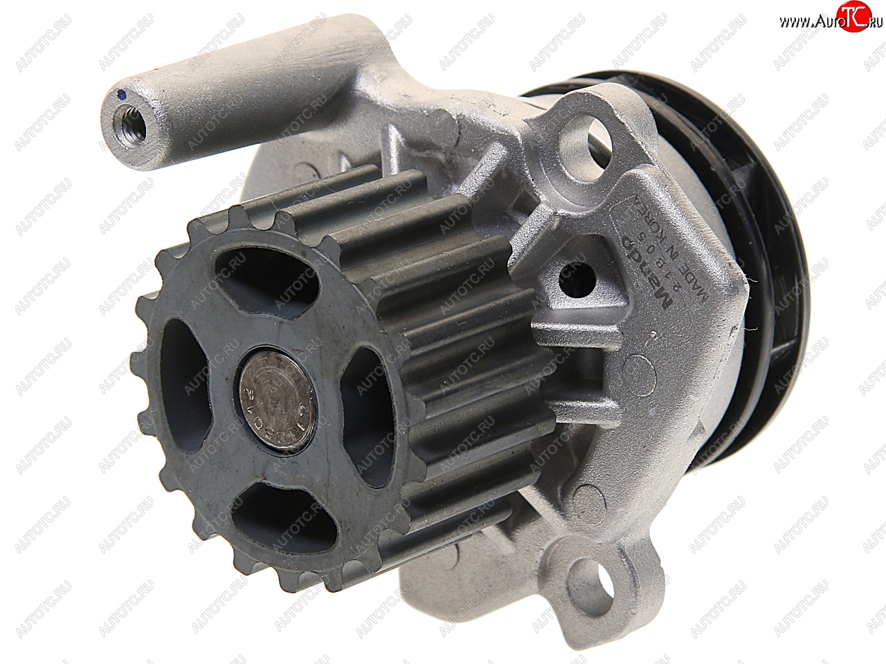 2 199 р. Насос водяной VW Passat,Amarok AUDI A3,A4,A6,Q3,Q5 SKODA Rapid,Superb (1.2/1.6/2.0 TDI) MANDO MANDO mmc010043 MANDO mmc010043  с доставкой в г. Пермь