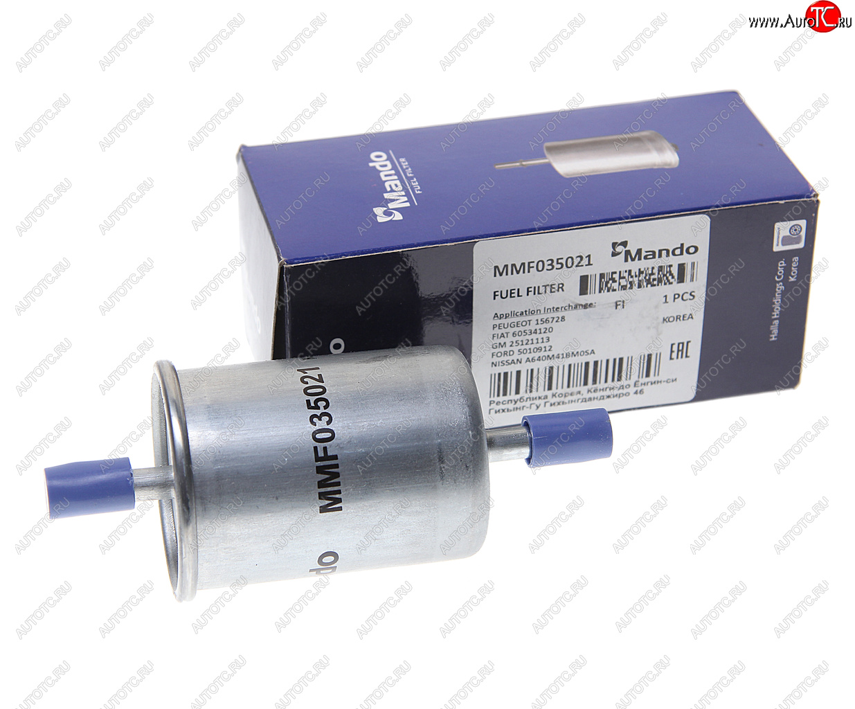 449 р. Фильтр топливный VW Polo (-01),Caddy 2 (95-04) SKODA Felicia MANDO MANDO mmf035021 MANDO mmf035021  с доставкой в г. Пермь