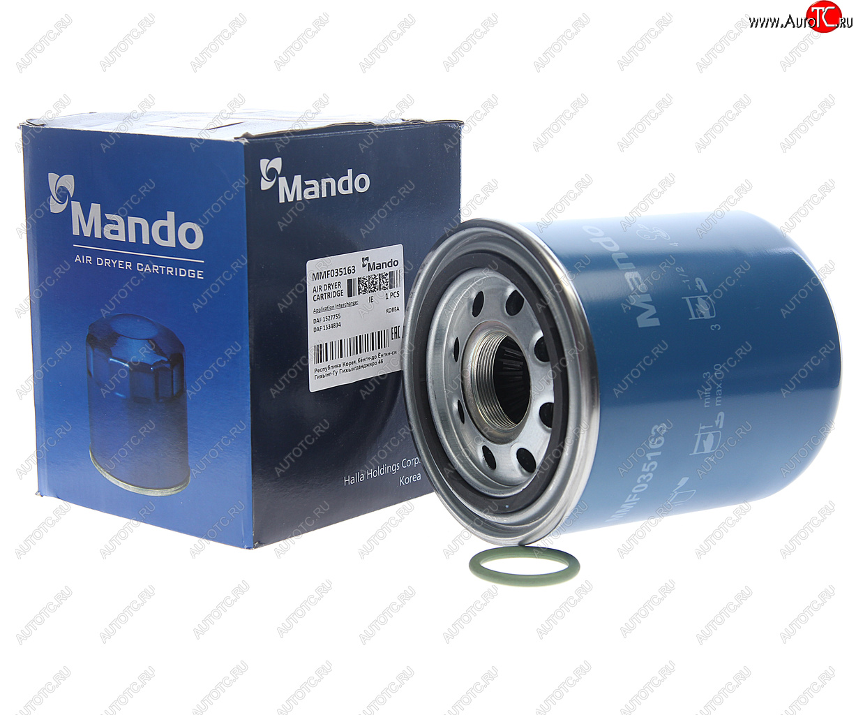 3 589 р. Фильтр-патрон DAF CF75,CF85 осушителя воздуха MANDO MANDO mmf035163  с доставкой в г. Пермь
