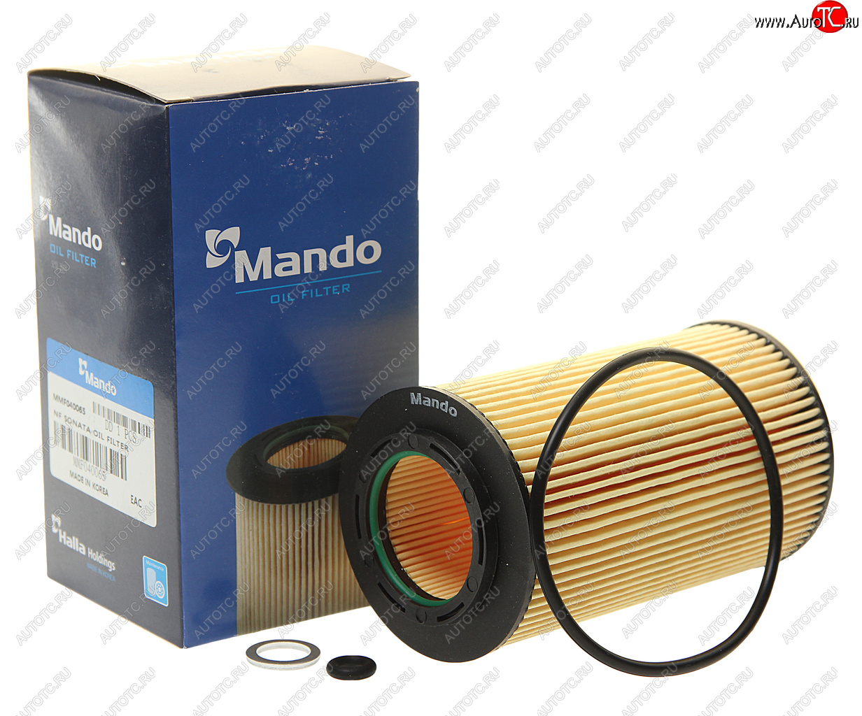 295 р. Фильтр масляный HYUNDAI Sonata NF KIA Sorento (06-),Carnival,Opirus MANDO MANDO mmf040065 MANDO mmf040065  с доставкой в г. Пермь