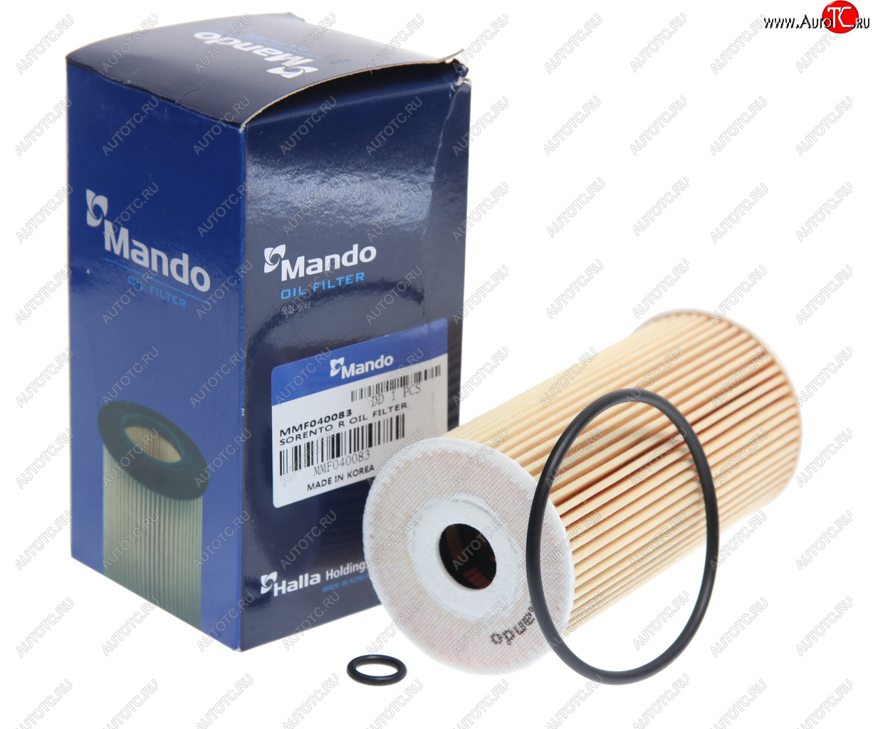 619 р. Фильтр масляный HYUNDAI Santa Fe (12-) (2.0 TCI),ix35 (13-) (2.0 TCI) MANDO MANDO mmf040083  с доставкой в г. Пермь