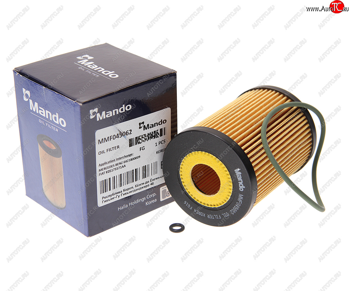 263 р. Фильтр масляный MERCEDES C (W203) (05-06),E (W212) (09-) MANDO MANDO mmf045062 MANDO mmf045062  с доставкой в г. Пермь