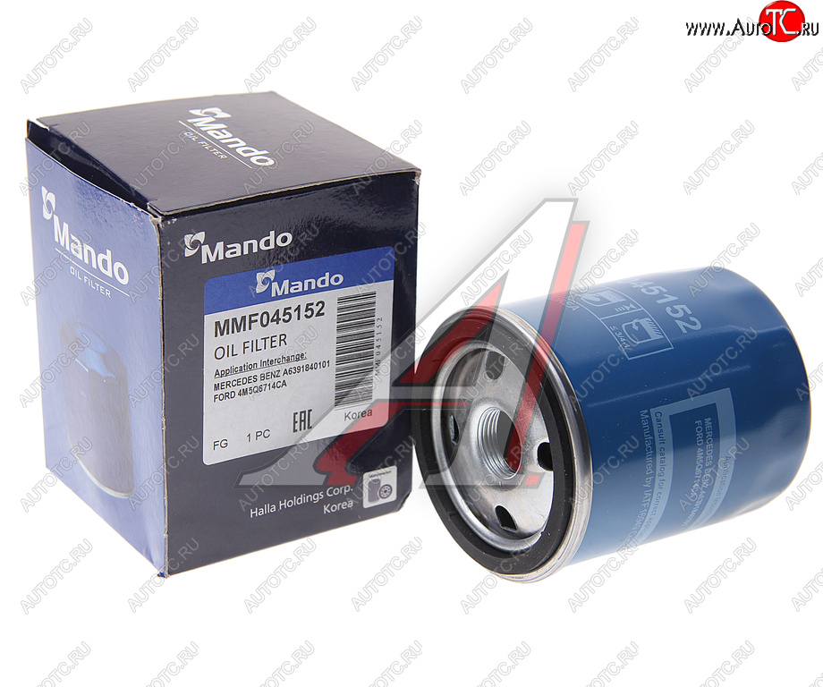 299 р. Фильтр масляный FORD Focus 2 (04-) (1.8 TDCI) MANDO MANDO mmf045152 MANDO mmf045152  с доставкой в г. Пермь