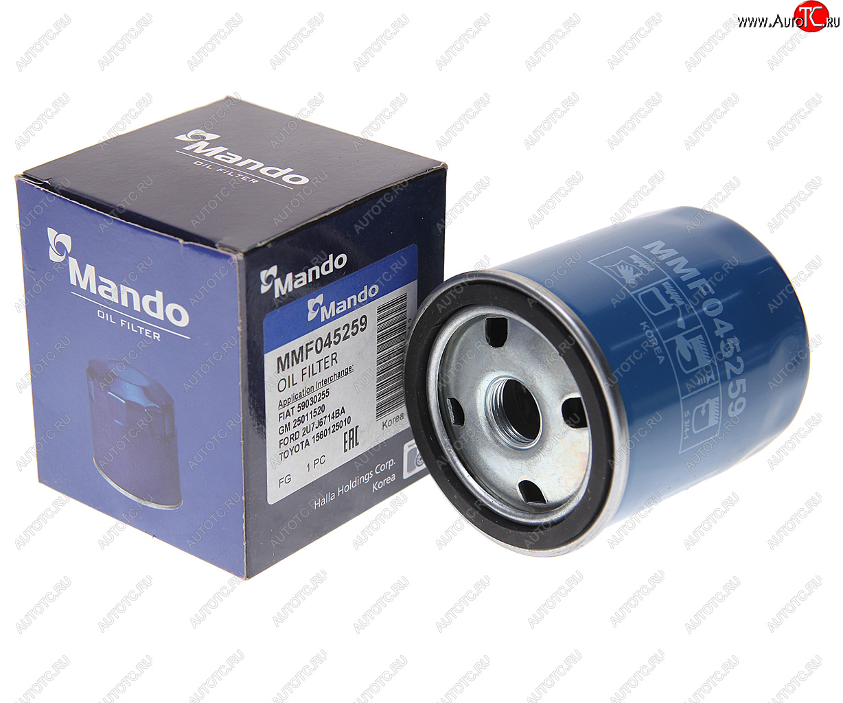299 р. Фильтр масляный SUZUKI Baleno (96-02),Ignis (03-07) MANDO MANDO mmf045259 MANDO mmf045259  с доставкой в г. Пермь