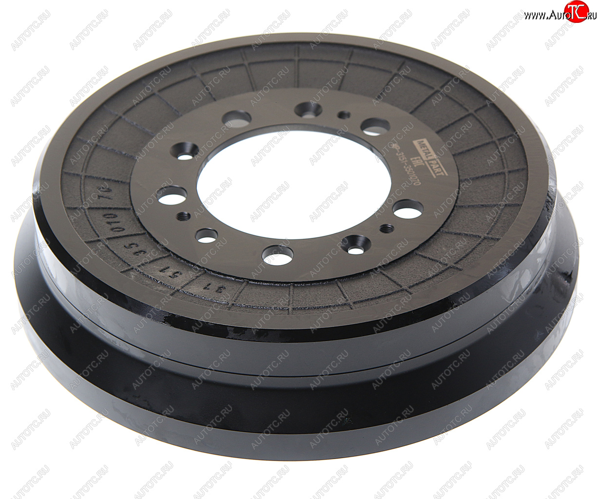 4 069 р. Барабан тормозной УАЗ-3151,3163 Патриот (балансированный) METALPART METALPART mp-3151-3501070  с доставкой в г. Пермь